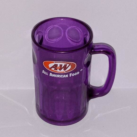 🎯 10 for $12 / A&W Purple Miniature Plastic Mug Collectible - Picture 5 of 11